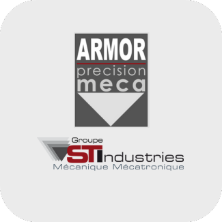 logo ARMOR PRECISION Meca Groupes STIndustries